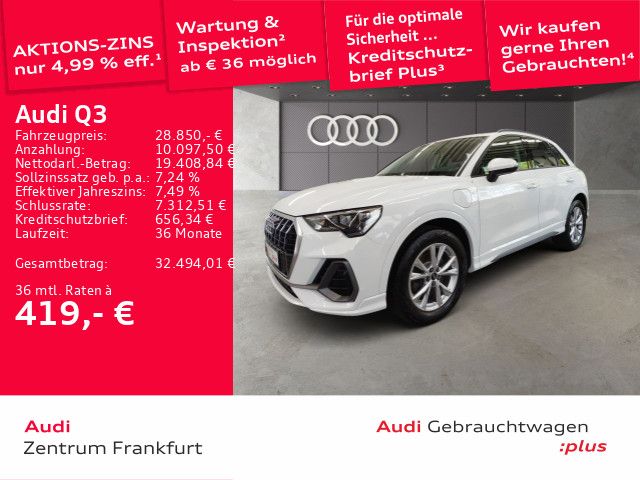 Audi Q3 43.557 km 28.850 &euro; Frankfurt am Main 60314