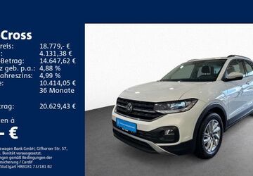 VW T-Cross 69.400 km 18.779 &euro; Offenbach am Main 63071