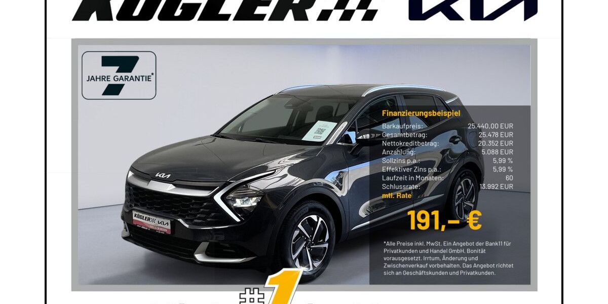 Kia Sportage 19.340 km 25.440 &euro; Rosbach | Frankfurt Nord 61191