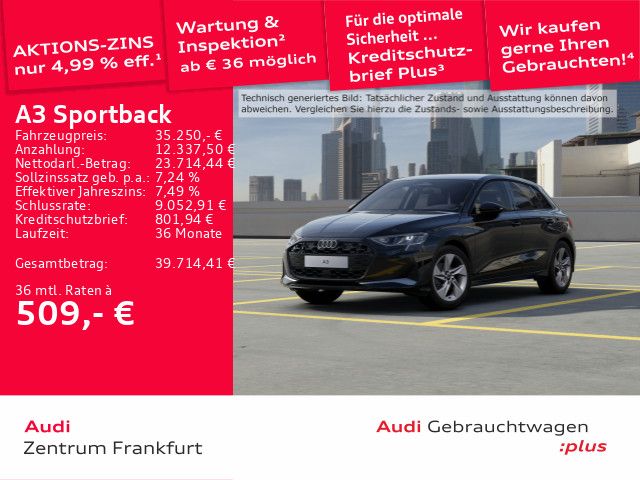 Audi A3 9.900 km 35.250 &euro; Frankfurt am Main 60314