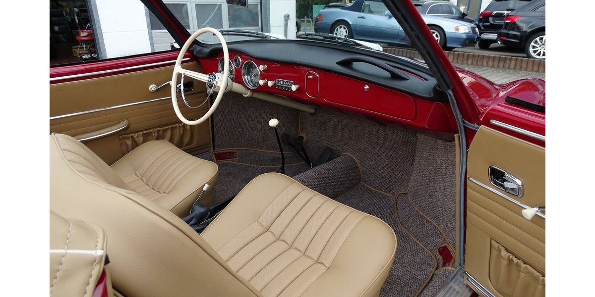 VW Karmann Ghia Cabrio vollständig restauriert 1.200 km 63.990 &euro; Rodgau 63110