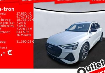 Audi e-tron 29.566 km 27.850 &euro; Frankfurt am Main 60314