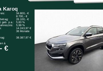 Skoda Karoq 1.900 km 34.800 &euro; Rödermark 63322