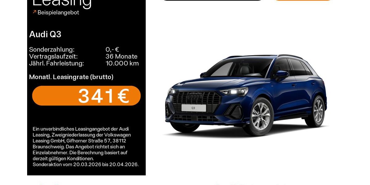 Audi Q3 13.808 km 36.499 &euro; Hofheim 65719