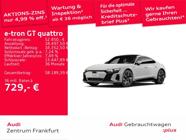 Audi e-tron GT 48.025 km 51.650 &euro; Frankfurt am Main 60314