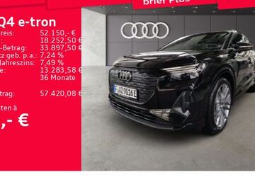 Audi Q4 e-tron 9.900 km 52.150 &euro; Frankfurt am Main 60314