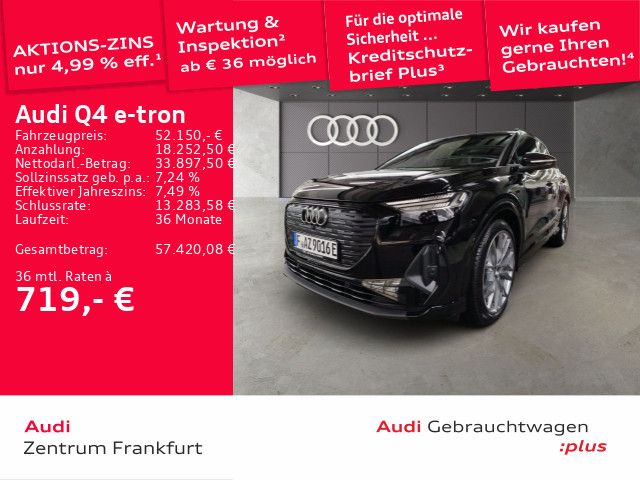 Audi Q4 e-tron 9.900 km 52.150 &euro; Frankfurt am Main 60314