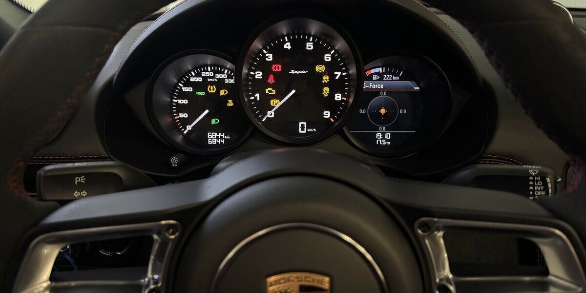 Porsche 718 Boxster Spyder APPROVED/Schalensitze/Chrono 6.800 km 103.500 &euro; Dreieich 63303