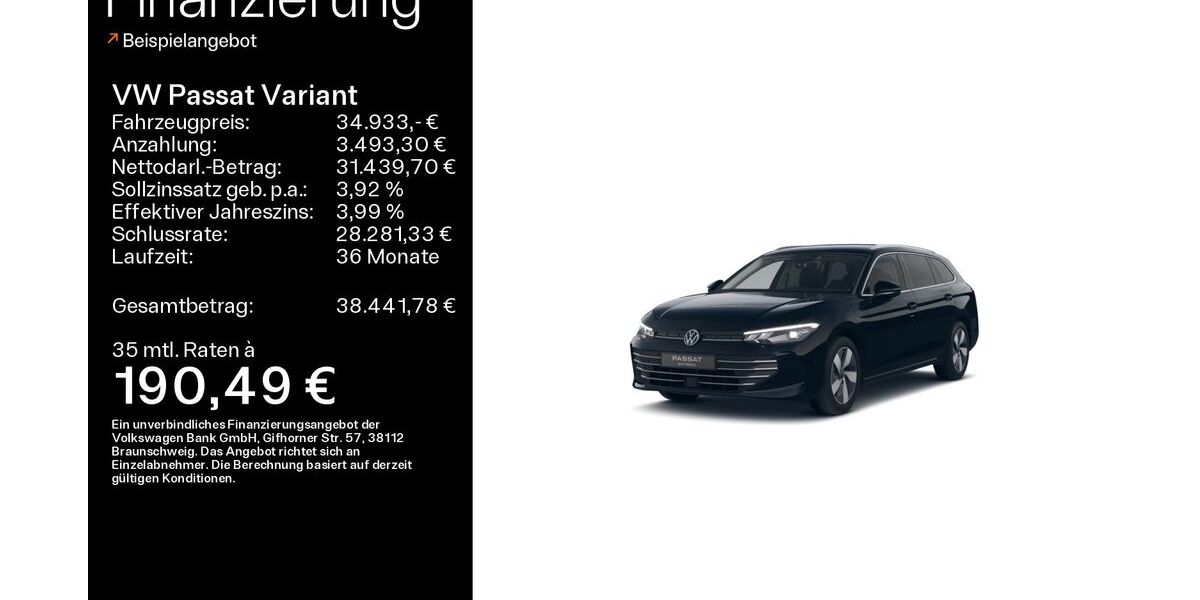 VW Passat Variant 23.703 km 34.490 &euro; Kelkheim 65779