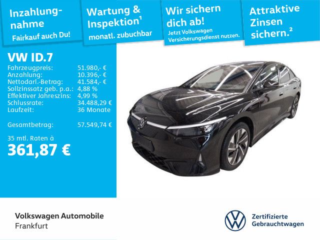 VW ID.7 18.631 km 51.980 &euro; Frankfurt 60326